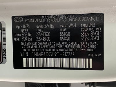 2026 Hyundai SANTA FE Limited AWD