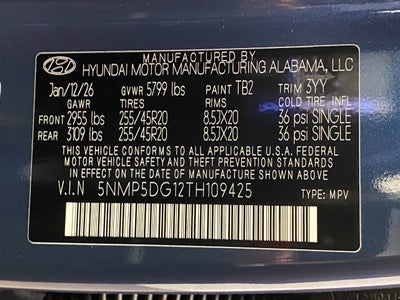 2026 Hyundai Santa Fe Hybrid Calligraphy