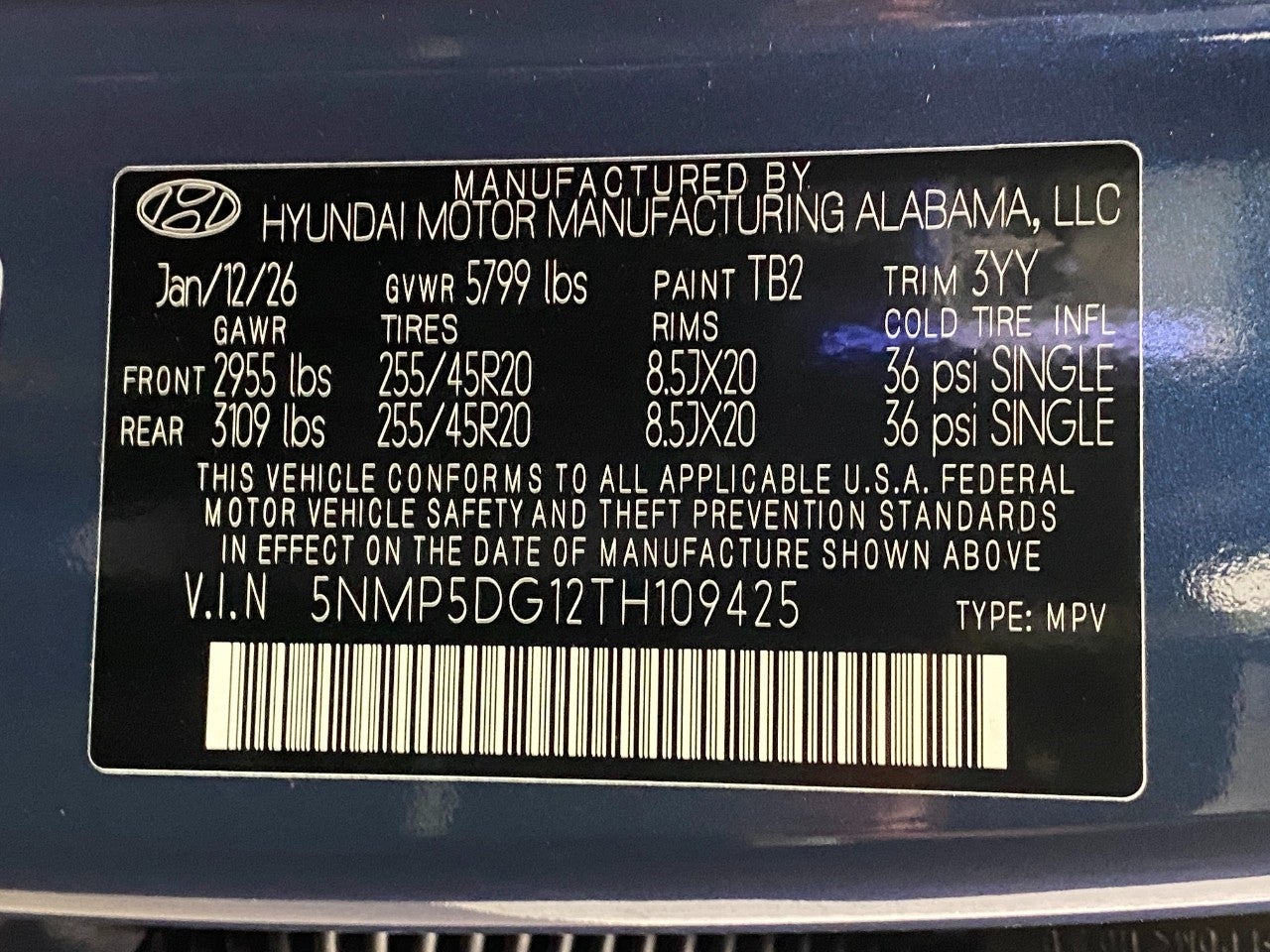 2026 Hyundai Santa Fe Hybrid Calligraphy