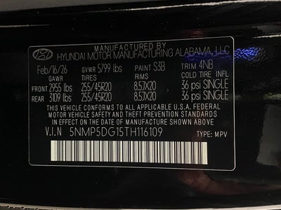 2026 Hyundai Santa Fe Hybrid Calligraphy