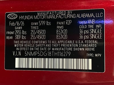 2026 Hyundai Santa Fe Hybrid Calligraphy