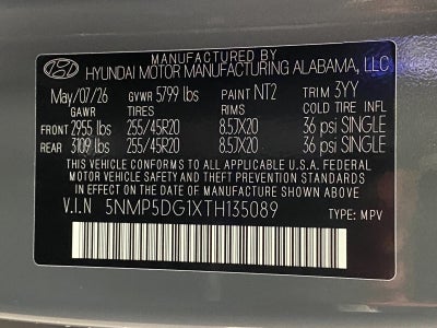 2026 Hyundai Santa Fe Hybrid Calligraphy