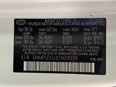 2026 Hyundai Santa Fe Calligraphy AWD