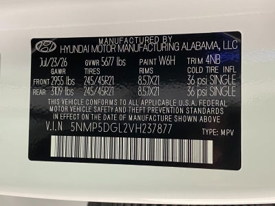 2027 Hyundai Santa Fe Calligraphy AWD