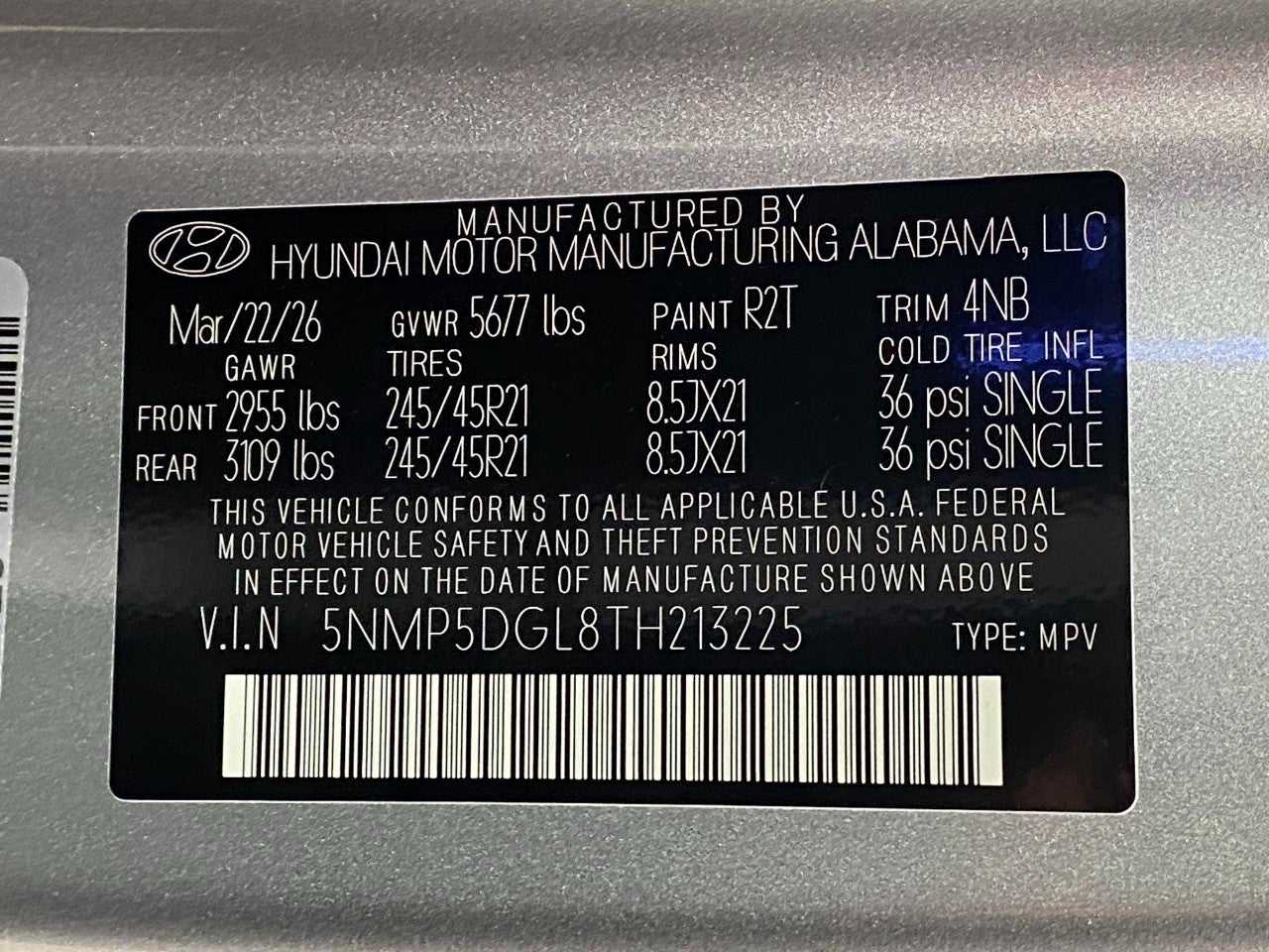 2026 Hyundai Santa Fe Calligraphy AWD