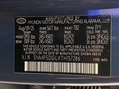 2026 Hyundai Santa Fe Calligraphy AWD