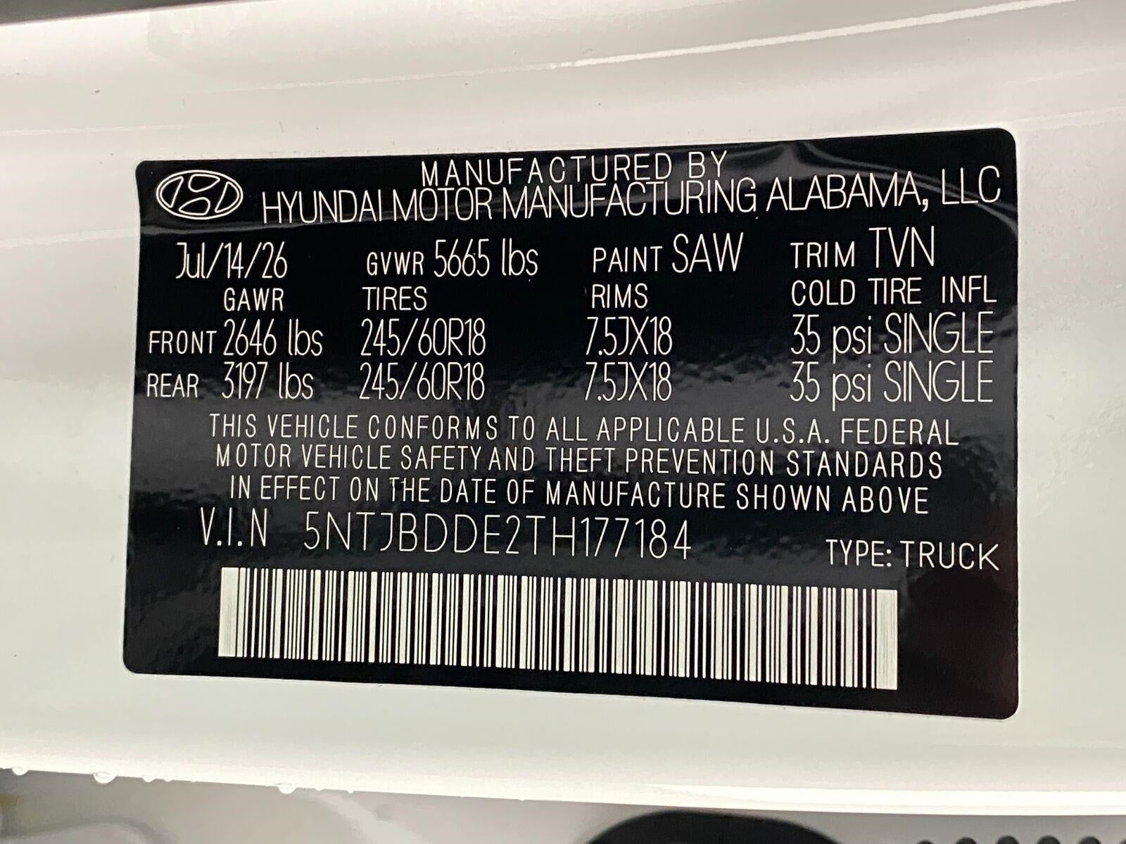 2026 Hyundai Santa Cruz SEL AWD
