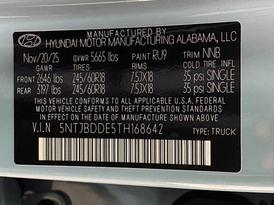 2026 Hyundai Santa Cruz SEL AWD