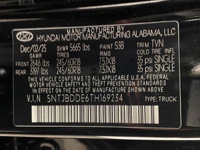 2026 Hyundai Santa Cruz SEL AWD