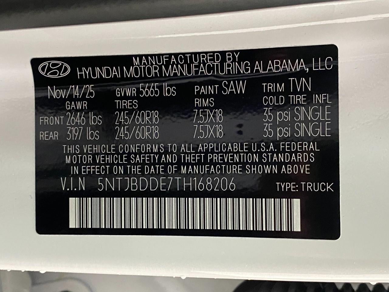 2026 Hyundai Santa Cruz SEL AWD