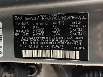 2026 Hyundai Santa Cruz SEL Activity AWD