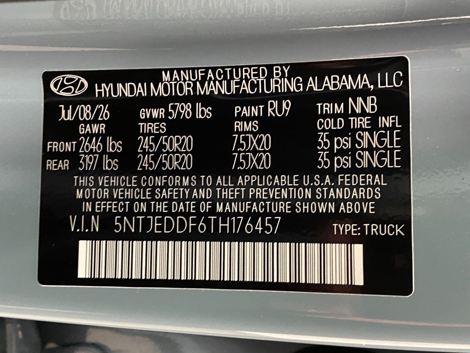 2026 Hyundai Santa Cruz Limited