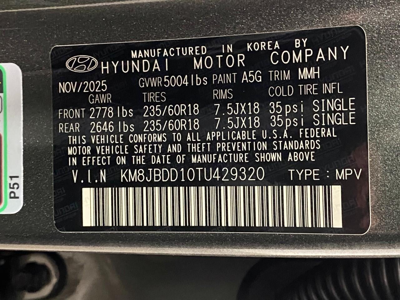 2026 Hyundai Tucson Hybrid SEL AWD