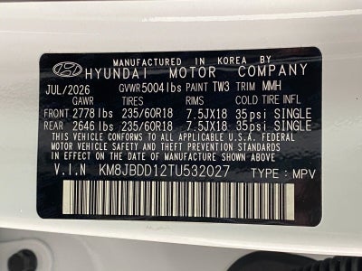 2026 Hyundai Tucson Hybrid SEL AWD