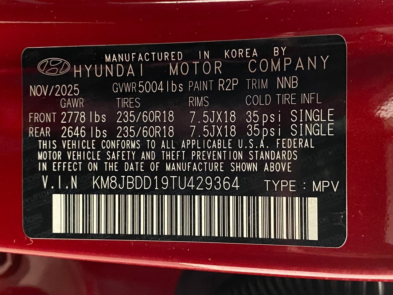 2026 Hyundai Tucson Hybrid SEL AWD