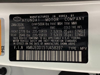 2026 Hyundai Tucson Hybrid Limited