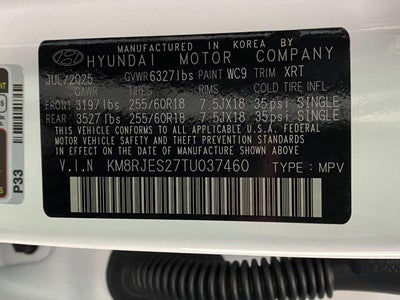 2026 Hyundai Palisade XRT Pro
