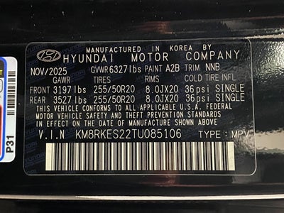 2026 Hyundai Palisade Limited AWD