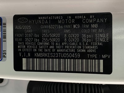2026 Hyundai Palisade Limited AWD