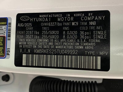 2026 Hyundai Palisade Limited AWD