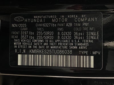 2026 Hyundai Palisade Limited AWD