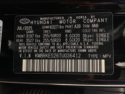 2026 Hyundai Palisade Limited AWD