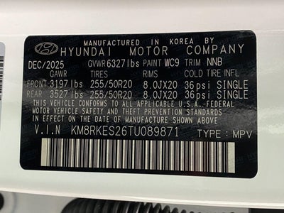2026 Hyundai Palisade Limited AWD