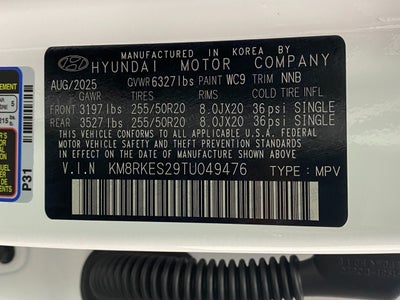 2026 Hyundai Palisade Limited AWD
