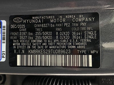 2026 Hyundai Palisade Limited AWD