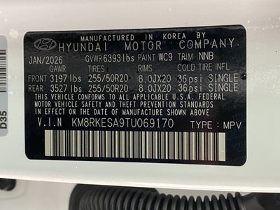 2026 Hyundai Palisade Hybrid Limited