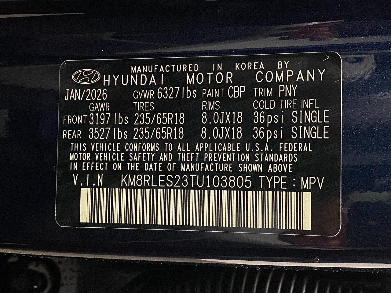 2026 Hyundai Palisade SEL AWD