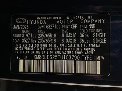 2026 Hyundai Palisade SEL AWD