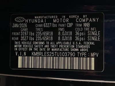 2026 Hyundai Palisade SEL AWD