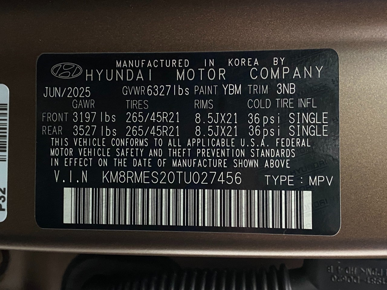 2026 Hyundai Palisade Calligraphy AWD