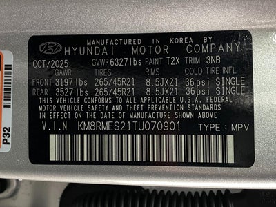 2026 Hyundai Palisade Calligraphy AWD