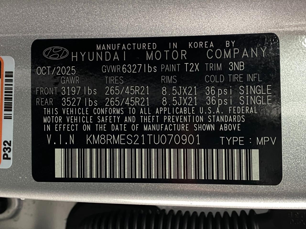 2026 Hyundai Palisade Calligraphy AWD