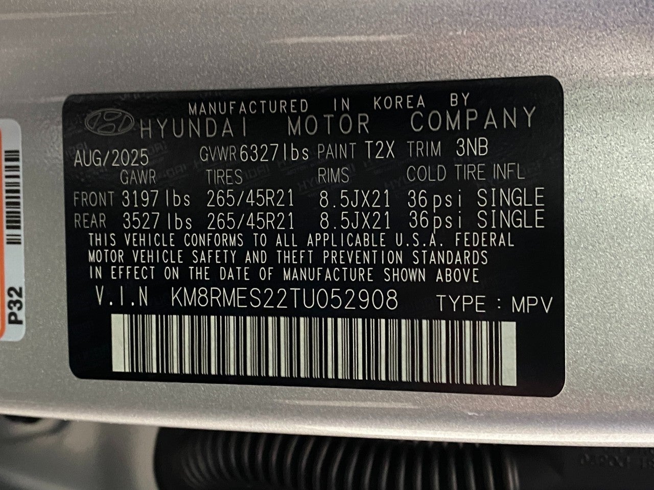2026 Hyundai Palisade Calligraphy AWD