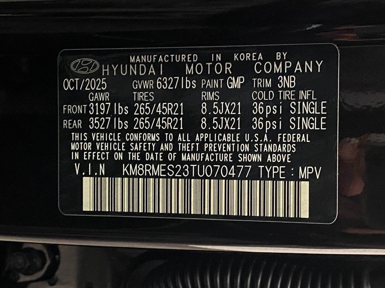 2026 Hyundai Palisade Calligraphy AWD