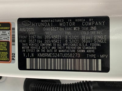 2026 Hyundai Palisade Calligraphy AWD