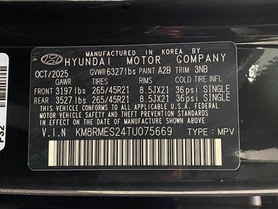 2026 Hyundai Palisade Calligraphy AWD
