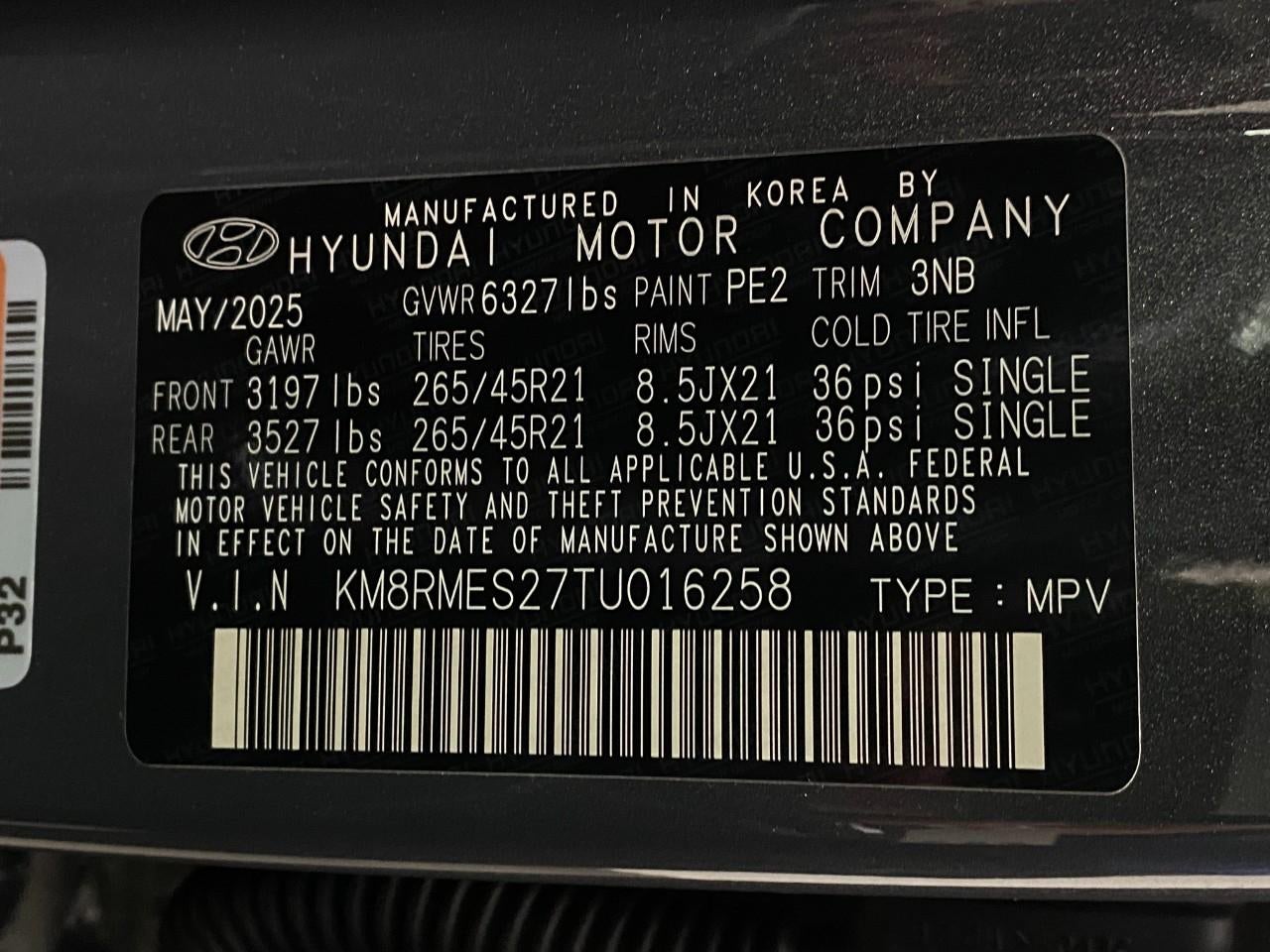 2026 Hyundai Palisade Calligraphy AWD