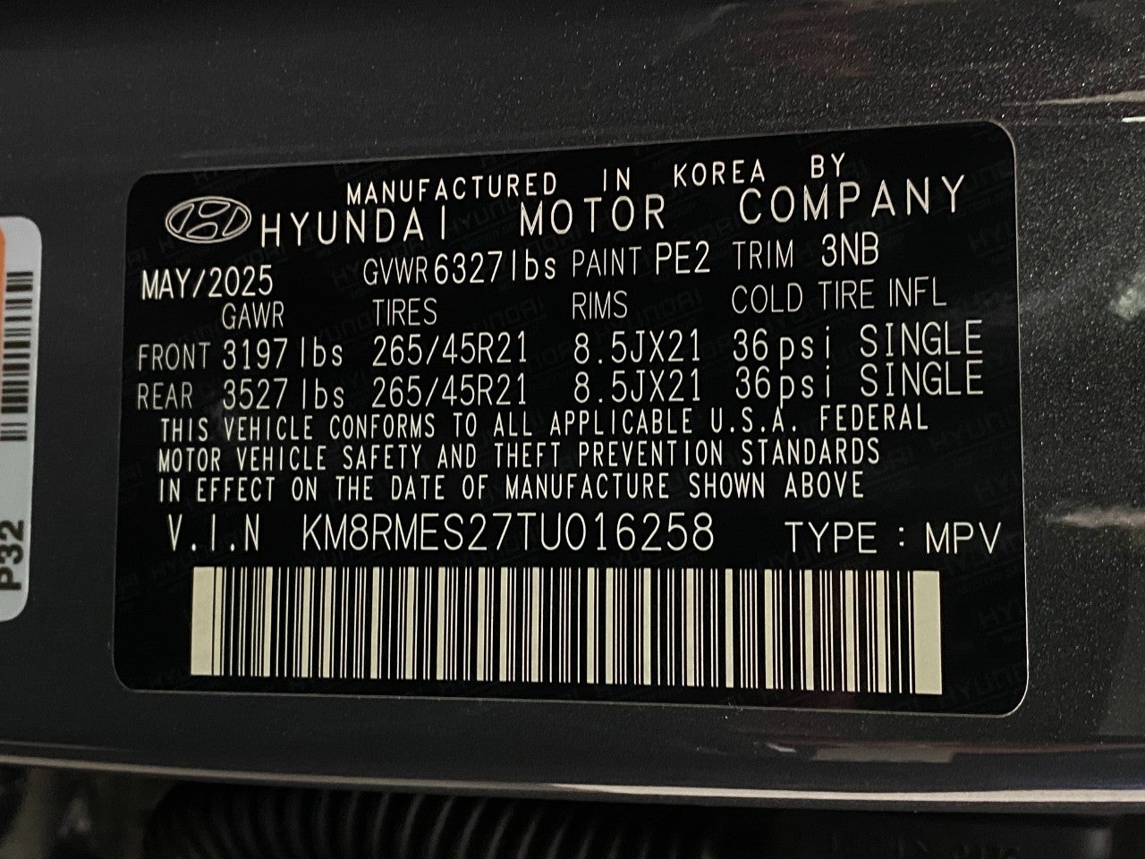 2026 Hyundai Palisade Calligraphy AWD