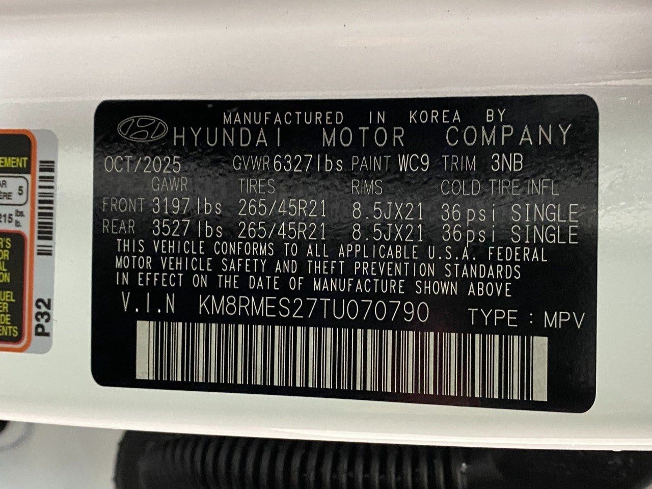 2026 Hyundai Palisade Calligraphy AWD