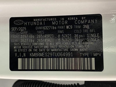 2026 Hyundai Palisade Calligraphy AWD