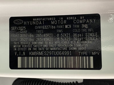 2026 Hyundai Palisade Calligraphy AWD