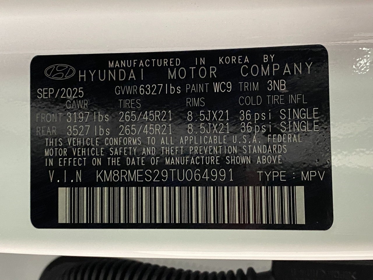 2026 Hyundai Palisade Calligraphy AWD