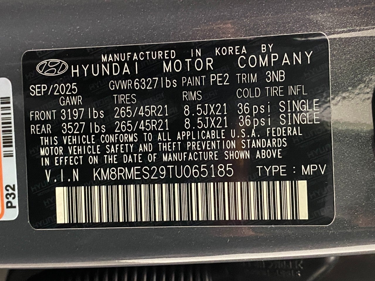 2026 Hyundai Palisade Calligraphy AWD