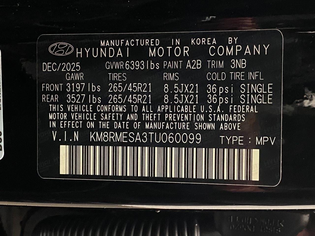 2026 Hyundai Palisade Hybrid Calligraphy