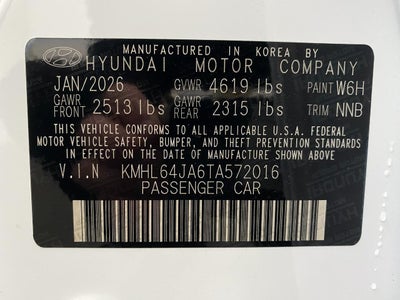 2026 Hyundai Sonata SEL Sport