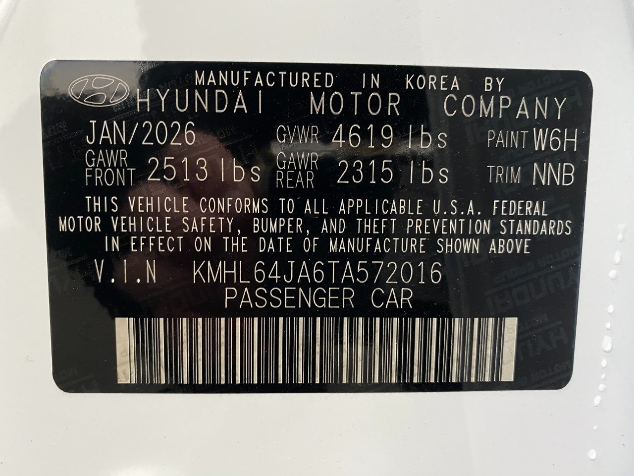 2026 Hyundai Sonata SEL Sport